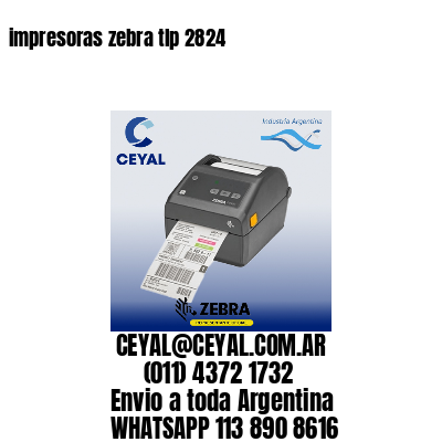 impresoras zebra tlp 2824
