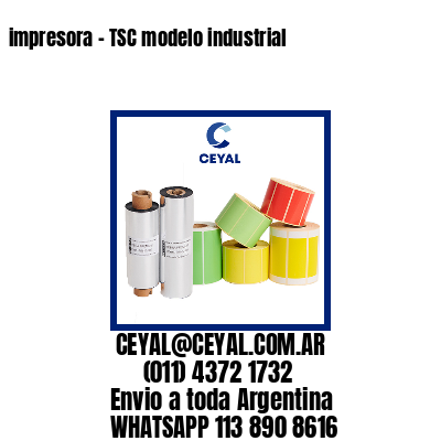 impresora – TSC modelo industrial