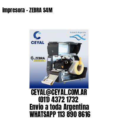 impresora – ZEBRA S4M