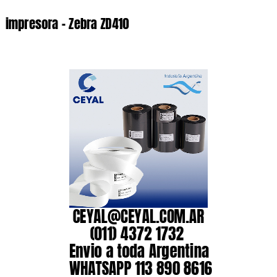 impresora – Zebra ZD410