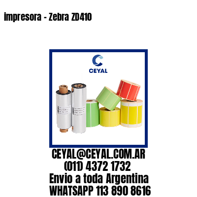 impresora – Zebra ZD410