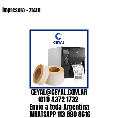 impresora – zt410