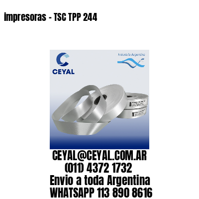 impresoras – TSC TPP 244