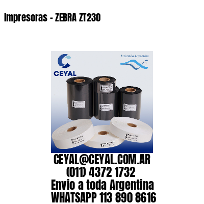impresoras – ZEBRA ZT230