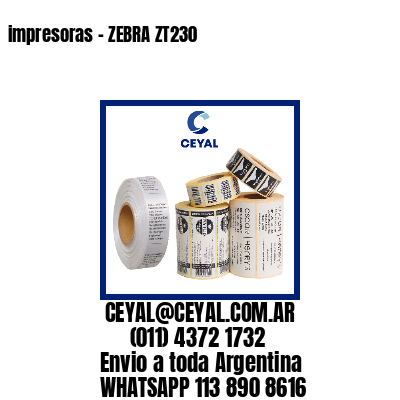 impresoras – ZEBRA ZT230