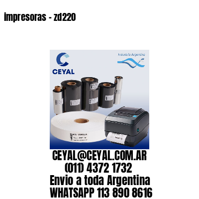 impresoras – zd220