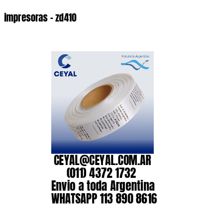 impresoras – zd410