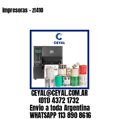 impresoras – zt410