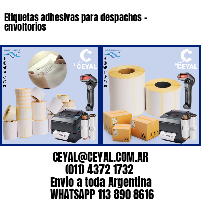 Etiquetas adhesivas para despachos – envoltorios