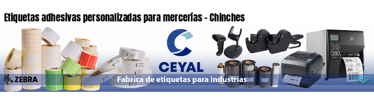 Etiquetas adhesivas personalizadas para mercerías - Chinches