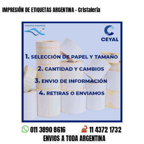 IMPRESIÓN DE ETIQUETAS ARGENTINA – Cristalería