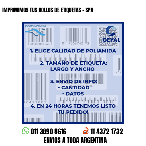 IMPRIMIMOS TUS ROLLOS DE ETIQUETAS – SPA