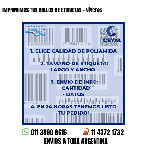 IMPRIMIMOS TUS ROLLOS DE ETIQUETAS – Viveros