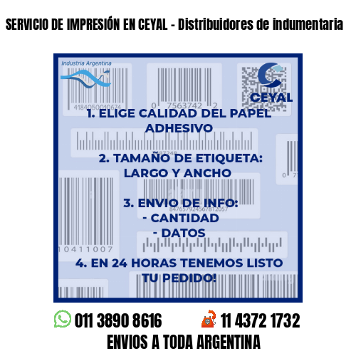 SERVICIO DE IMPRESIÓN EN CEYAL – Distribuidores de indumentaria