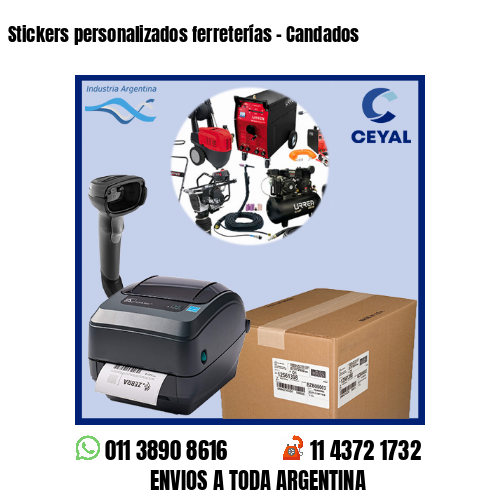 Stickers personalizados ferreterías – Candados