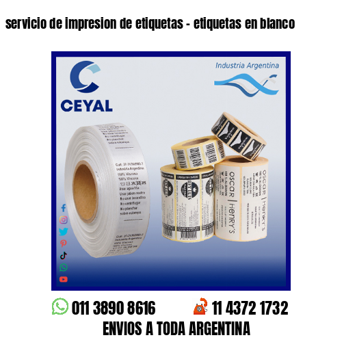 servicio de impresion de etiquetas – etiquetas en blanco