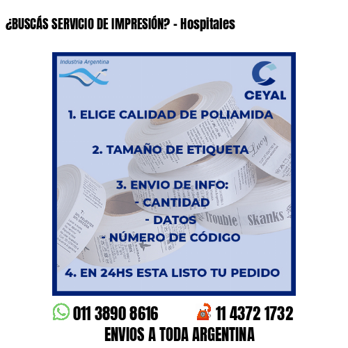 ¿BUSCÁS SERVICIO DE IMPRESIÓN? – Hospitales