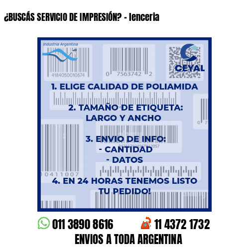 ¿BUSCÁS SERVICIO DE IMPRESIÓN? – lenceria