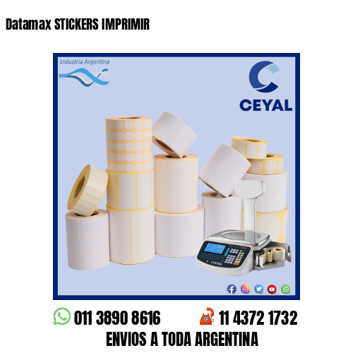 Datamax STICKERS IMPRIMIR