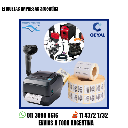ETIQUETAS IMPRESAS argentina