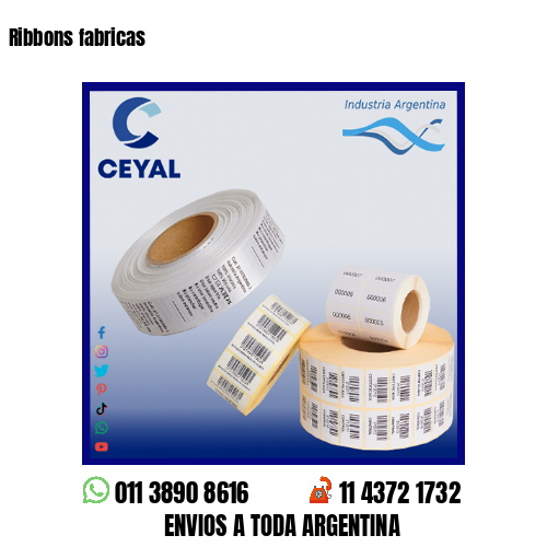 Ribbons fabricas