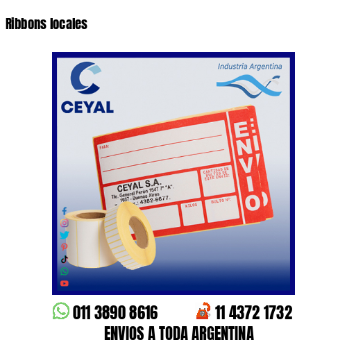 Ribbons locales