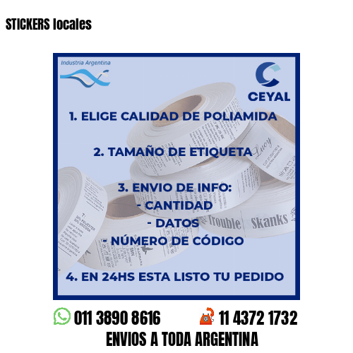 STICKERS locales