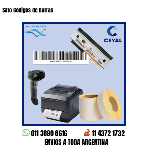 Sato Codigos de barras