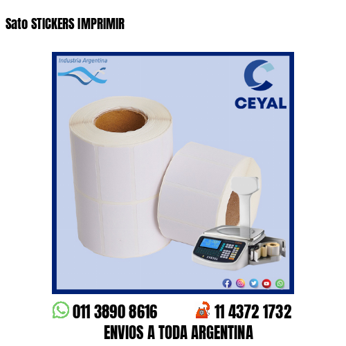 Sato STICKERS IMPRIMIR
