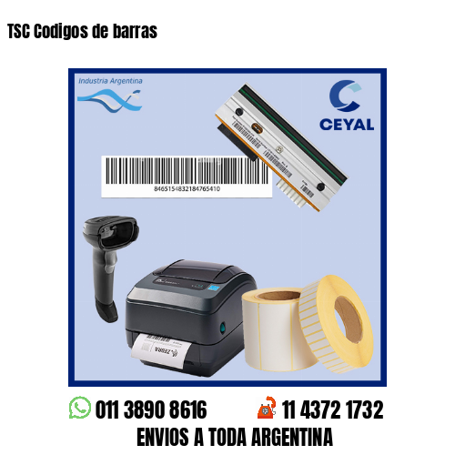 TSC Codigos de barras