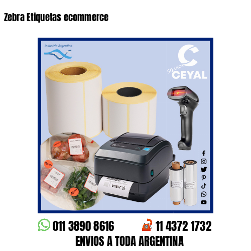 Zebra Etiquetas ecommerce