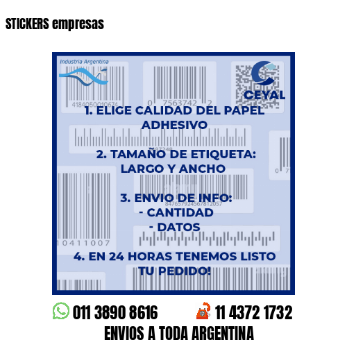 STICKERS empresas