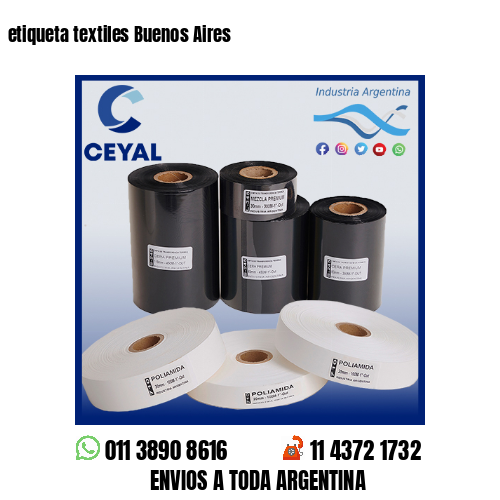 etiqueta textiles Buenos Aires