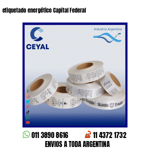 etiquetado energético Capital Federal