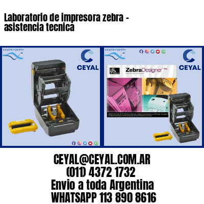 Laboratorio de impresora zebra – asistencia tecnica