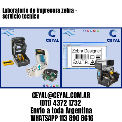 Laboratorio de impresora zebra – servicio tecnico