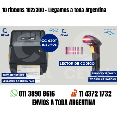 10 ribbons 102x300 - Llegamos a toda Argentina