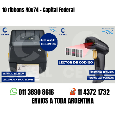 10 ribbons 40x74 - Capital Federal