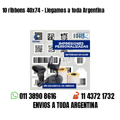 10 ribbons 40x74 - Llegamos a toda Argentina