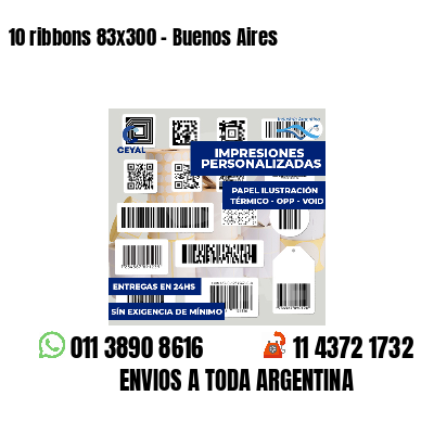 10 ribbons 83x300 - Buenos Aires