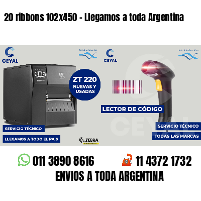 20 ribbons 102x450 - Llegamos a toda Argentina