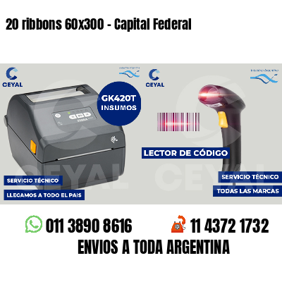 20 ribbons 60x300 - Capital Federal