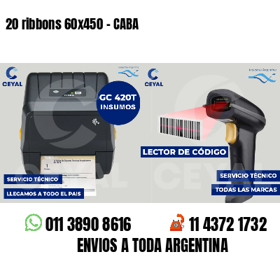 20 ribbons 60x450 - CABA