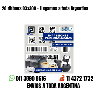 20 ribbons 83x300 - Llegamos a toda Argentina