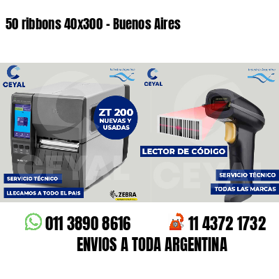 50 ribbons 40x300 - Buenos Aires