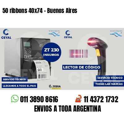 50 ribbons 40x74 - Buenos Aires