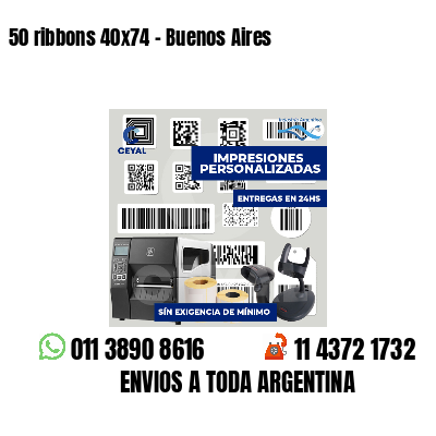 50 ribbons 40x74 - Buenos Aires