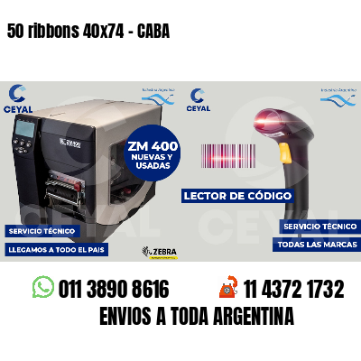 50 ribbons 40x74 - CABA