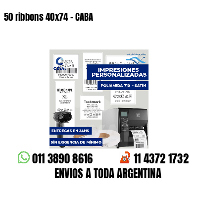 50 ribbons 40x74 - CABA