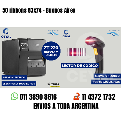 50 ribbons 83x74 - Buenos Aires